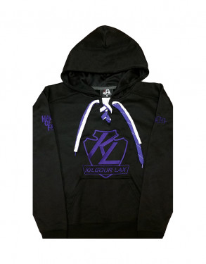 Kilgour Lax - Lace Up Hoodie